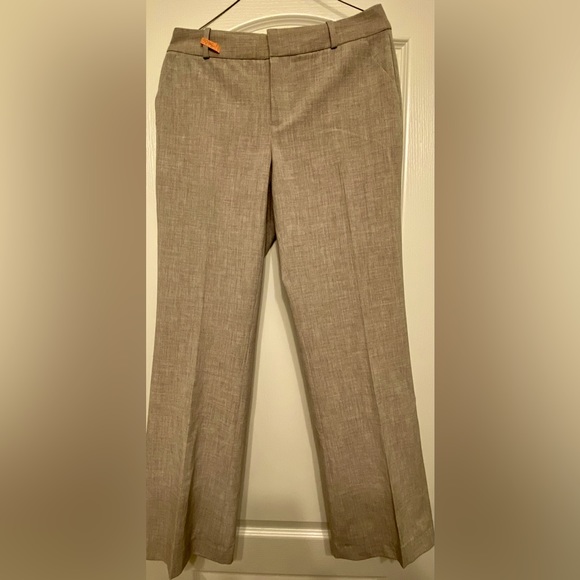 Like New Banana Republic Tan/Beige Martin Dress Pants, Size 4 - Picture 1 of 7